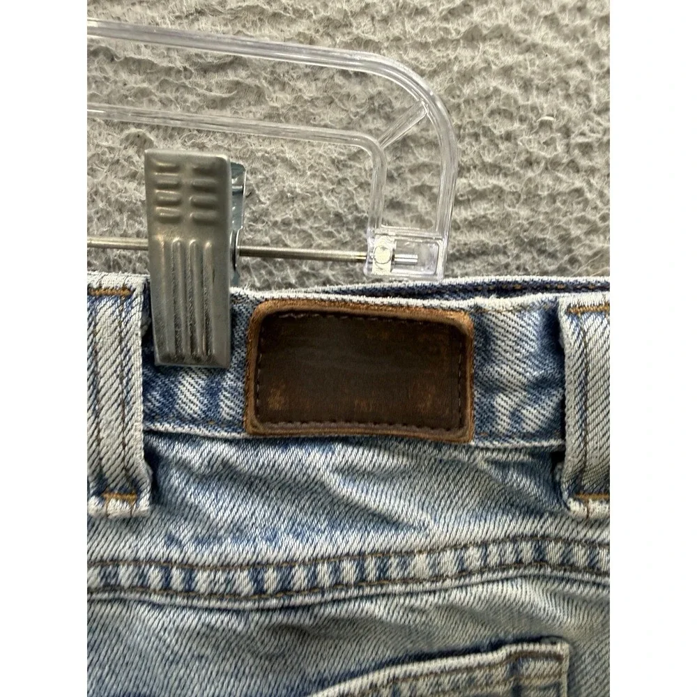 Vintage LL Bean Jeans Mens 40x27 Blue Double L Relaxed Fit Grunge Thrasher Y2K